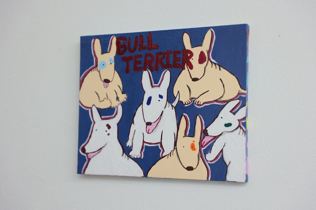 カラフルなブルテリア - 画像 (2)