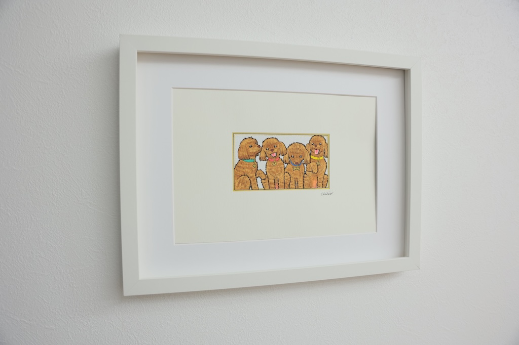 4匹のトイプードル - 画像 (3)