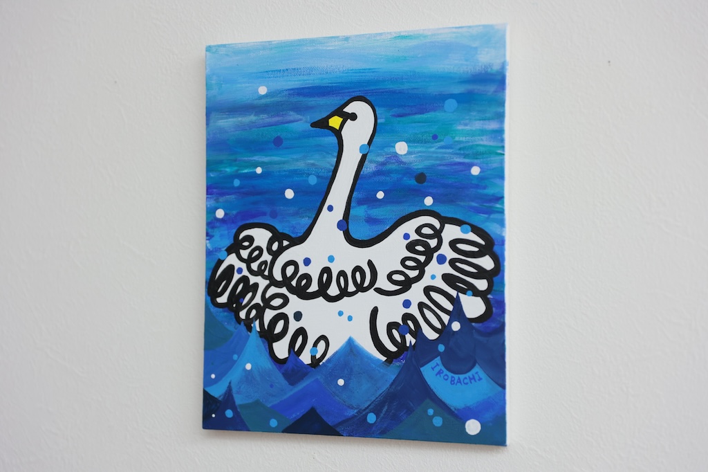 はくちょうとみずしぶき - 画像 (2)